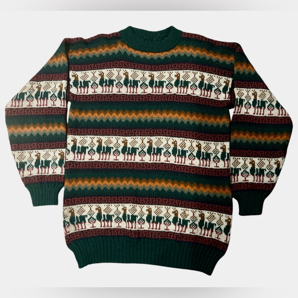 Alpaca Wool Crewneck Sweater